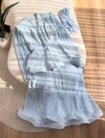 Ensemble Vest  avec jupe plisse – Image 2