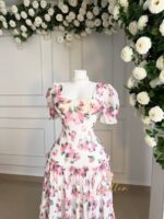 Robe Soiree Flowers – Image 3