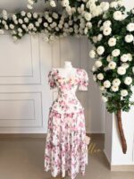 Robe Soiree Flowers